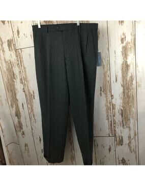 NWT Meeting Street 100% Wool Slacks.  36x32. Grey.